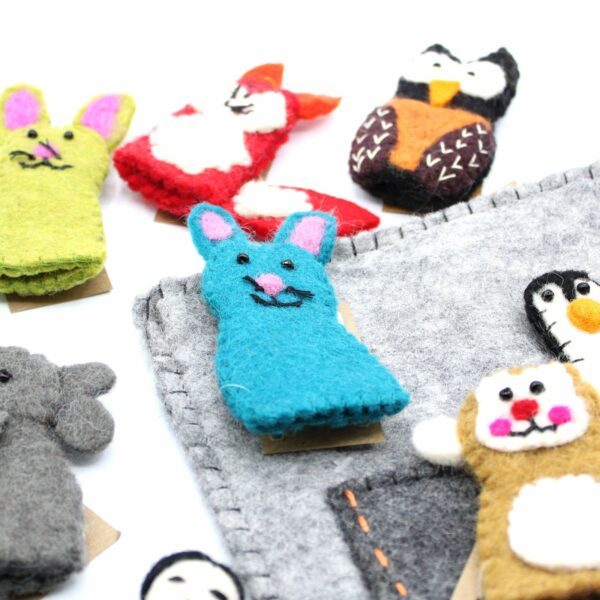 Tablet Pouch with Finger Puppets - Image 6