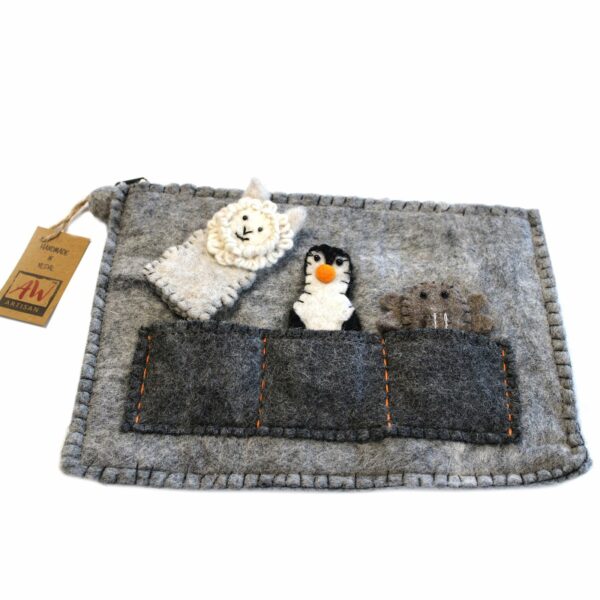 Tablet Pouch with Finger Puppets - Image 8