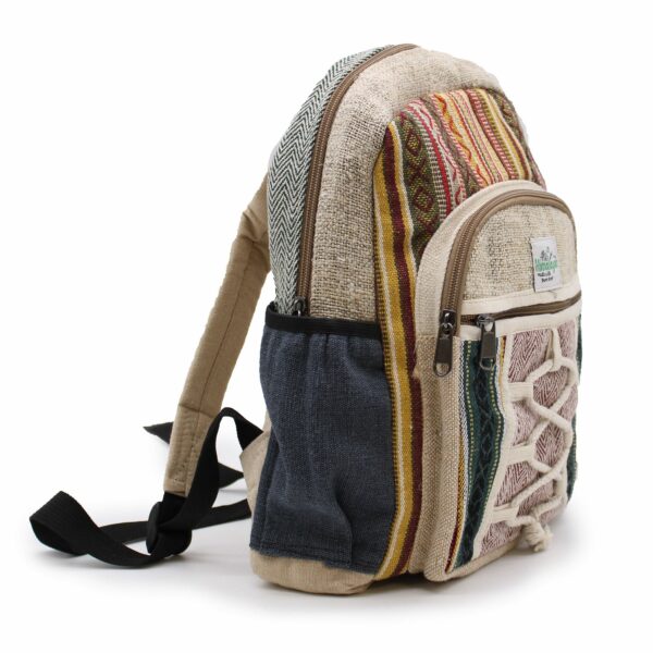 Small Backpack - Rope & Pockets Style - Image 2