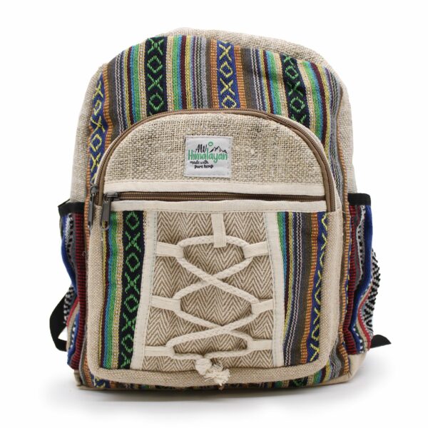 Small Backpack - Rope & Pockets Style - Image 4