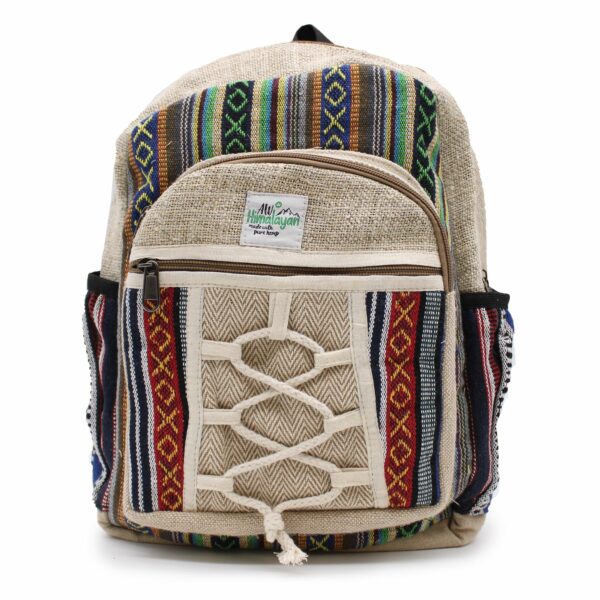 Small Backpack - Rope & Pockets Style - Image 5