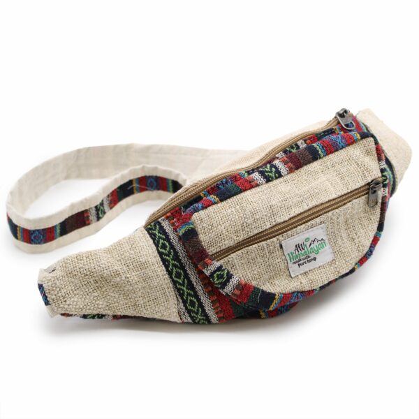 Bum Bag - Hemp & Cotton (asst) - Image 2