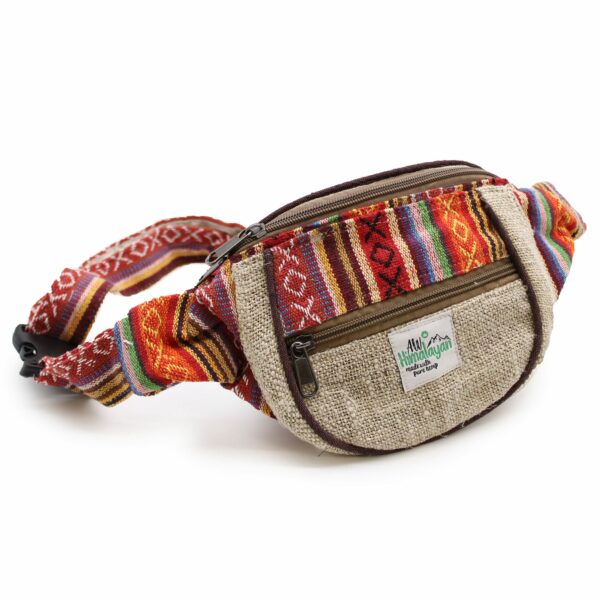 Bum Bag - Hemp & Cotton (assorted) - Image 2