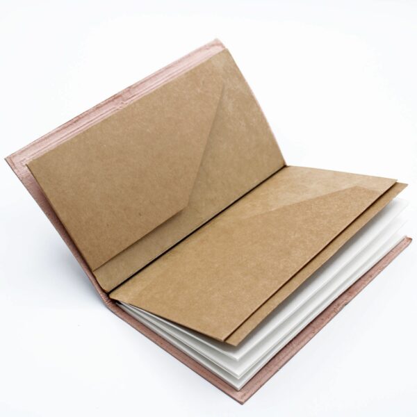 Handmade Leather Journal - Be the Change - Brown (80 pages) - Image 2