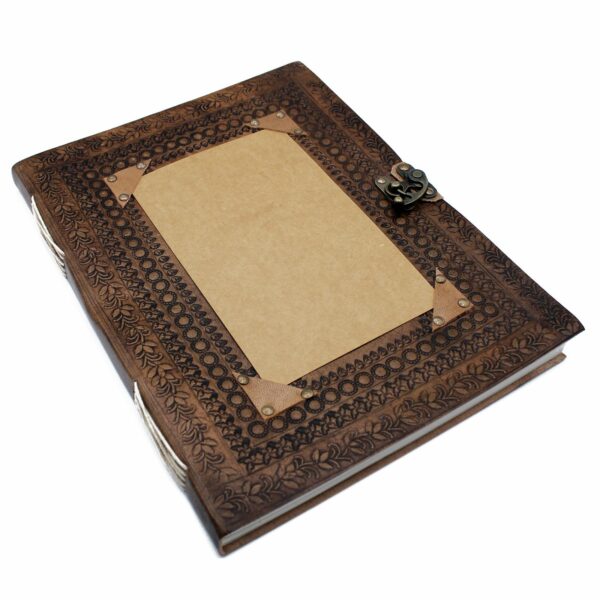 Huge Customisable Visitor Leather Book 10x13 (200 pages) - Image 3