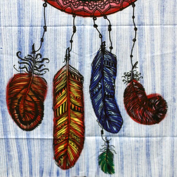 Handbrushed Cotton Wall Art -Dreamcather - Image 4
