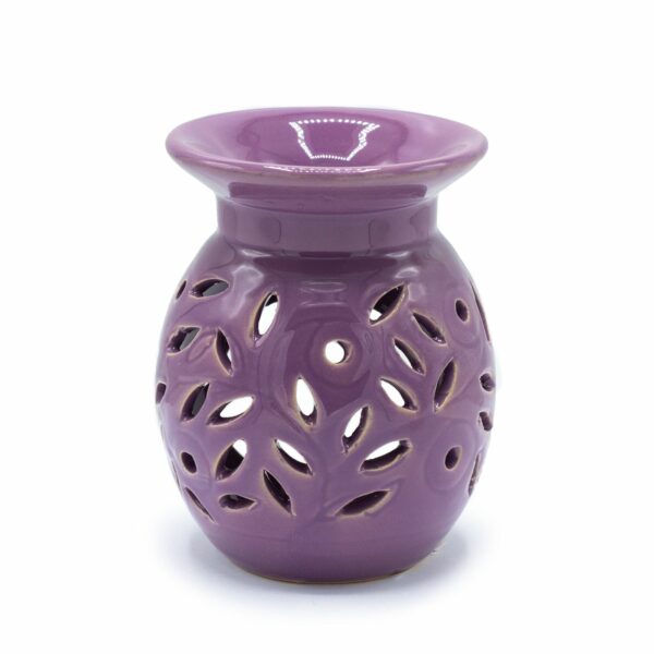 Floral Oil Burner - Lavender - Image 2