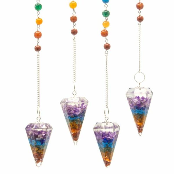 Orgonite Power Chakra Pendulum - Chakra - Image 2