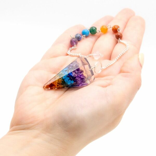 Orgonite Power Chakra Pendulum - Chakra - Image 3