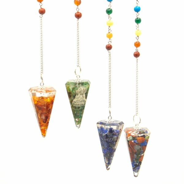 Orgonite Power Chakra Pendulum - Buddha - Image 4