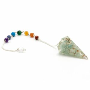 Orgonite Power Chakra Pendulum - Om