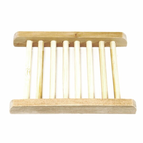 Hemu Wood Soap Dish - Ladder - Image 3