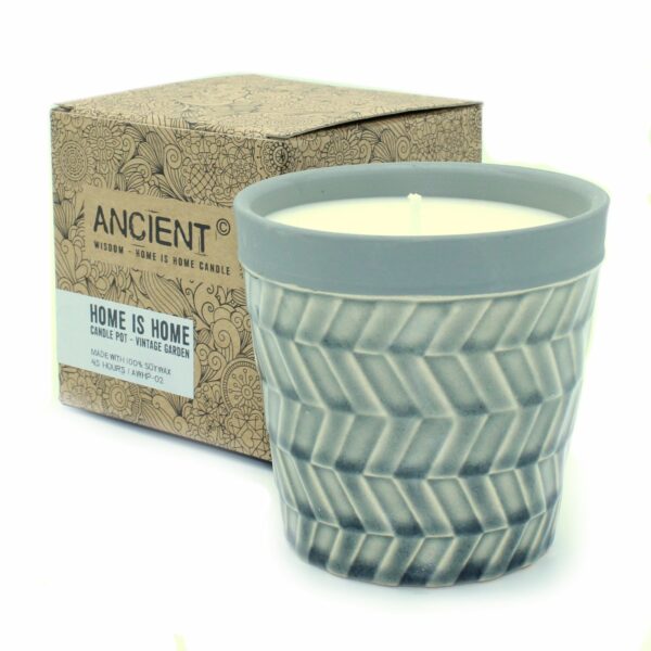 Home is Home Candle Pots - Vintage Garden - Image 3