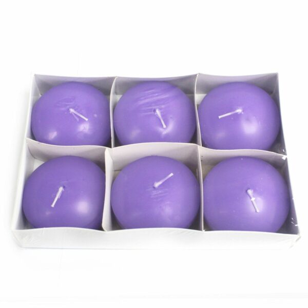 Large Floating Candle - Lilac - Image 2