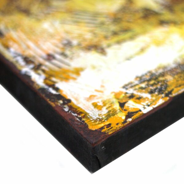 Buddha Painting - Gold Sand Finish - Image 5