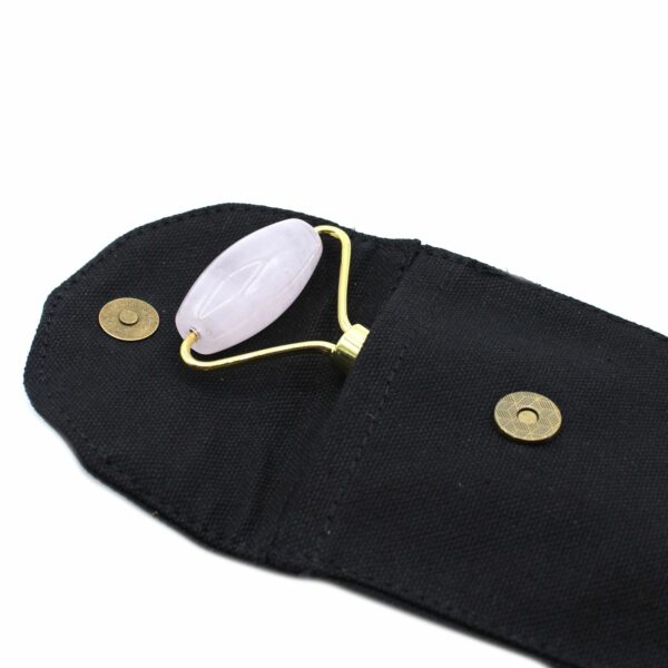 Gemstone Face Roller - Rose Quartz - Image 3