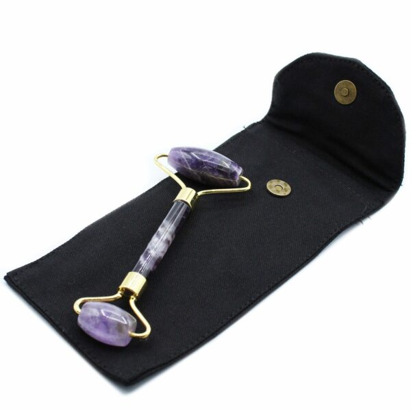Gemstone Face Roller - Amethyst - Image 2