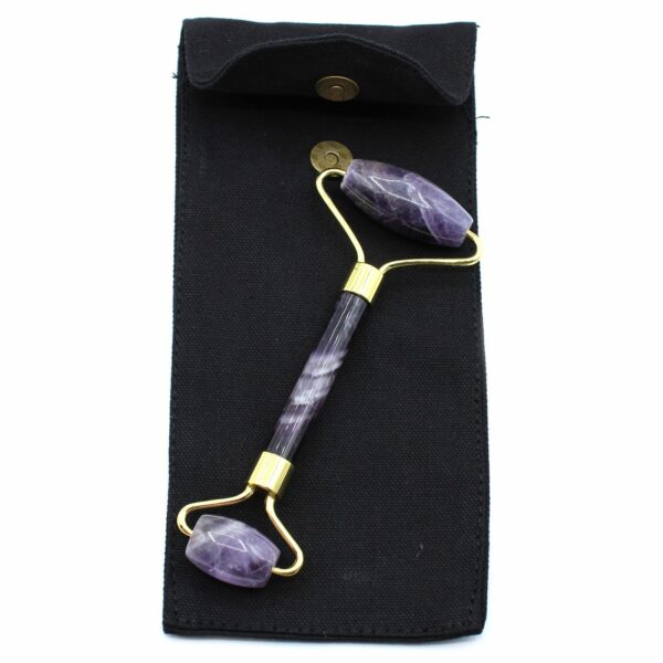 Gemstone Face Roller - Amethyst - Image 4