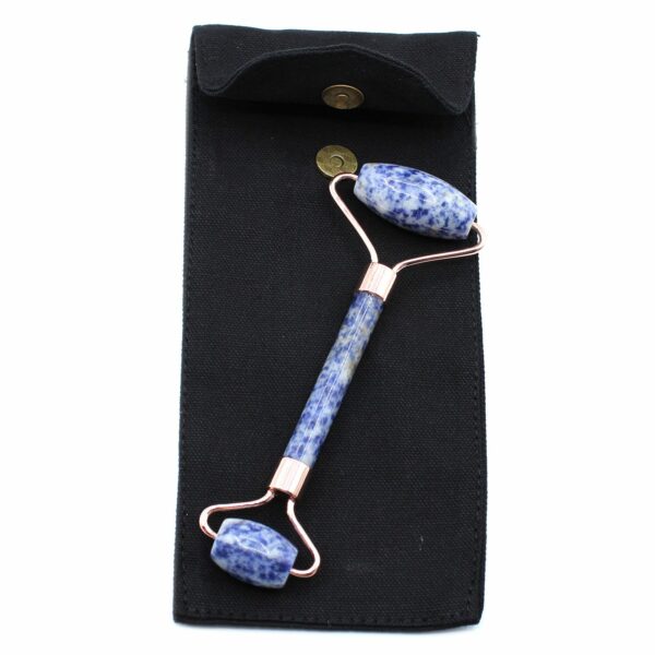 Gemstone Face Roller - Sodalite - Image 3