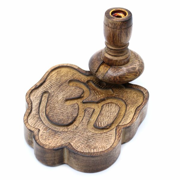 Sm Mango Wood Backflow Burner - Ohm - Image 3