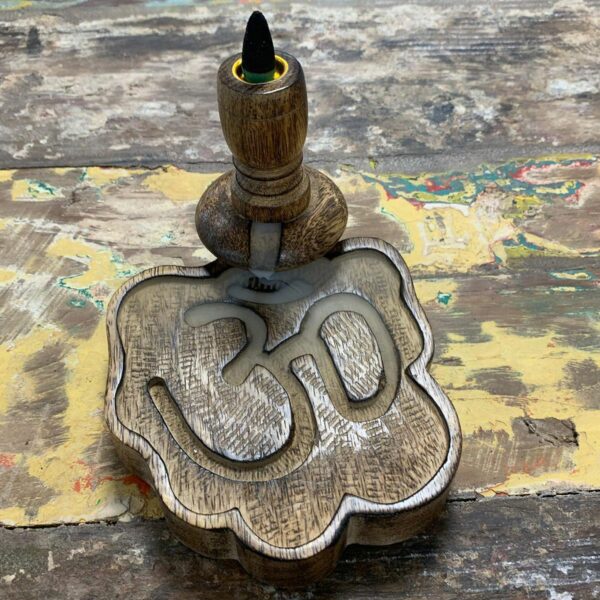 Sm Mango Wood Backflow Burner - Ohm - Image 6