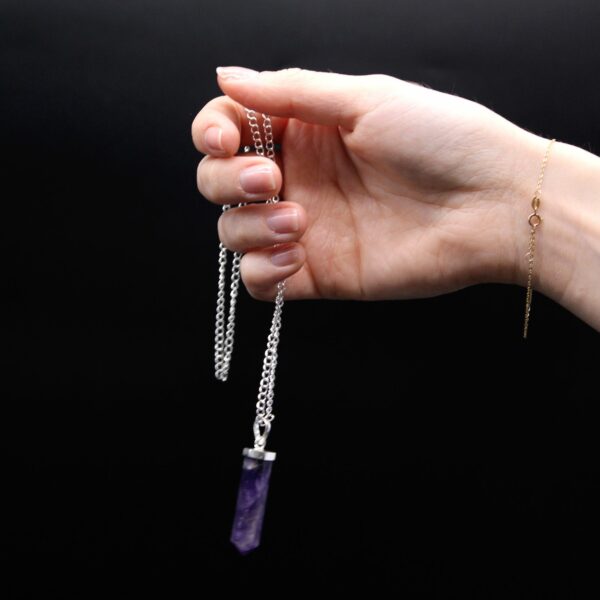 Gemstone Classic Point Pendant - Tiger Eye - Image 7