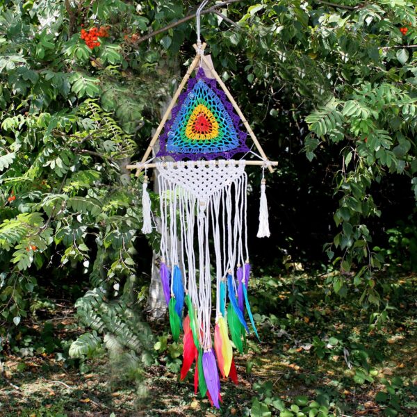 Bali Dream Catchers - Med Multi Pyramid - Image 2