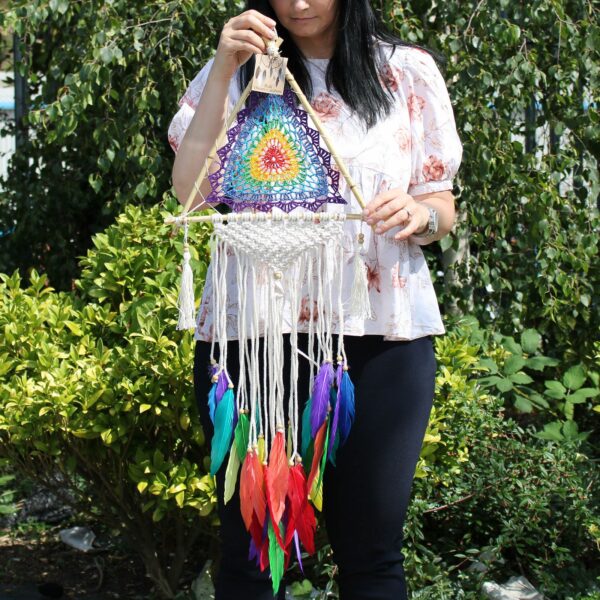 Bali Dream Catchers - Med Multi Pyramid - Image 5