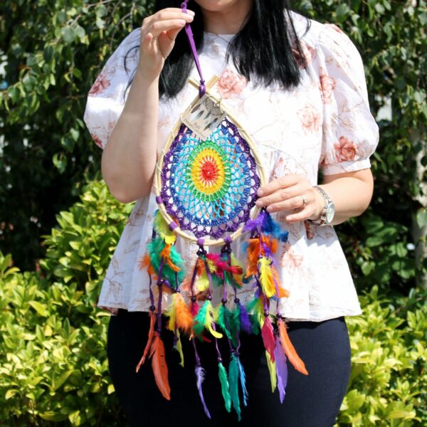 Bali Dream Catchers - Med Multi Teardrop - Image 5