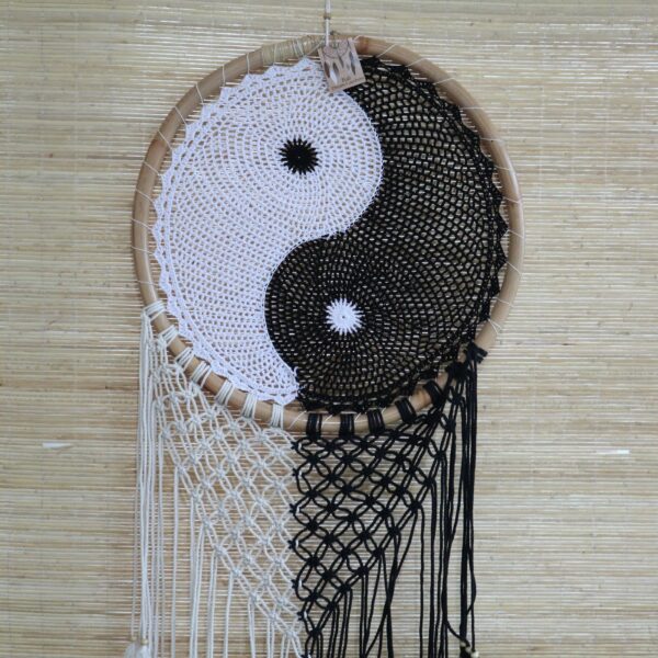 Bali Dream Catchers - Extra Large Ying Yang D: 50cm - Image 6