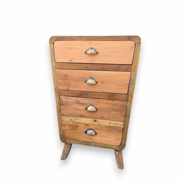 4 Draws Storage - Recycled Wood - Image 2