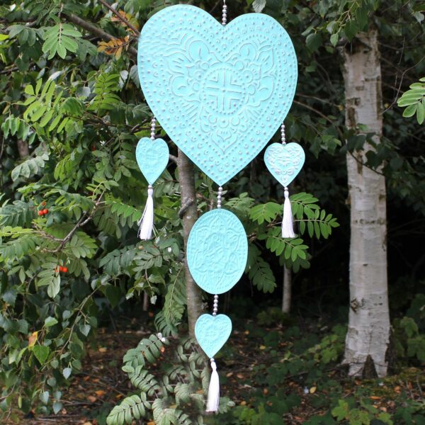 Aluminium Mobile - Hearts (assorted colors) - Image 11