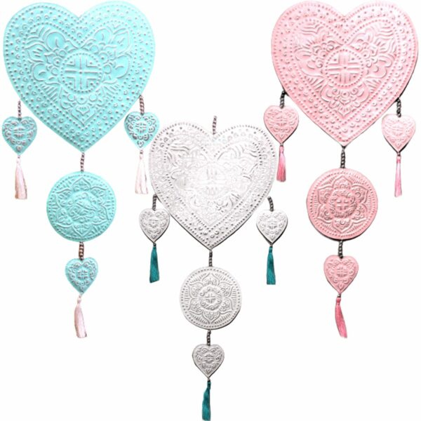 Aluminium Mobile - Hearts (assorted colors) - Image 12