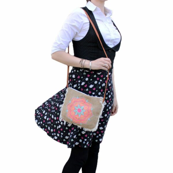 Fab Fringe Bag - Mandela Embroidery - Image 2