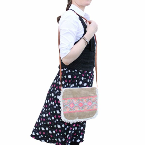 Fab Fringe Bag - Elephant Embroidery - Image 4