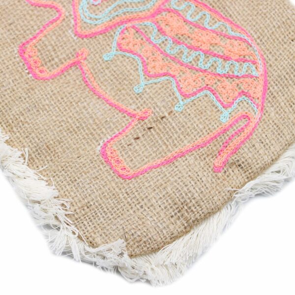 Fab Fringe Bag - Elephant Embroidery - Image 5