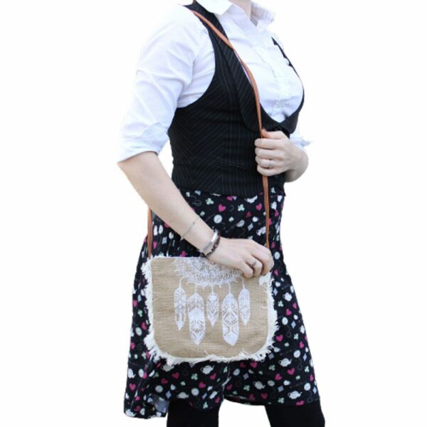 Fab Fringe Bag - Dream Catcher Print - Image 4