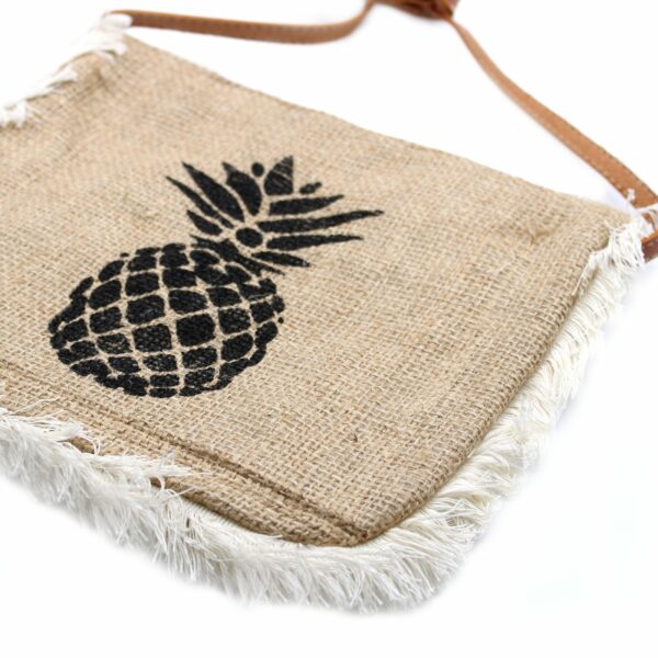 Fab Fringe Bag - Pineapple Print - Image 5