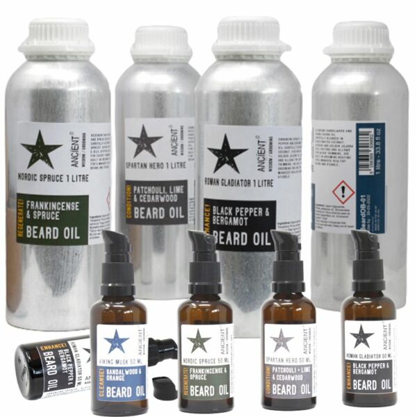 1 Litre Beard Oil - Spartan Hero - Condition! - Image 5