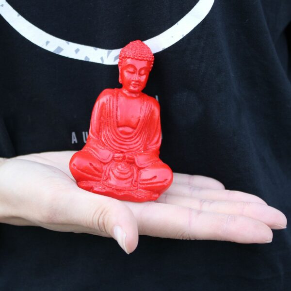 Matt Mini Buddha (Assorted Colours) - Image 8