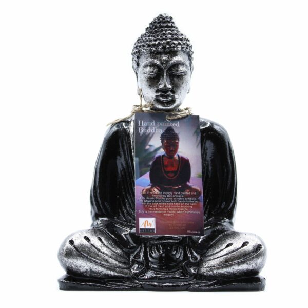 Black & Grey Buddha - Medium - Image 3