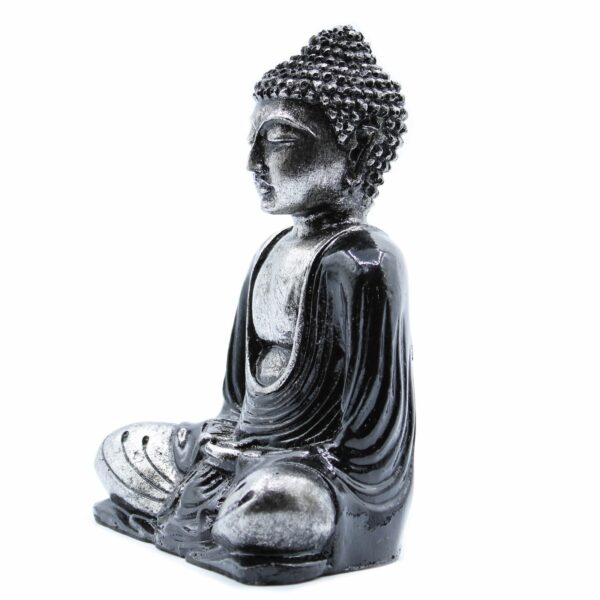 Black & Grey Buddha - Medium - Image 4