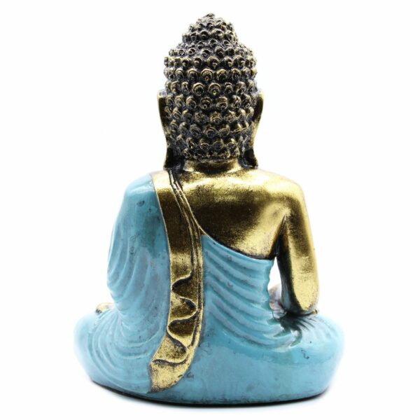 Teal & Gold Buddha - Large - Image 5
