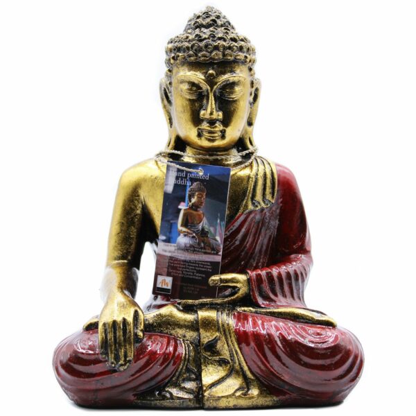 Red & Gold Buddha - Large - Image 3