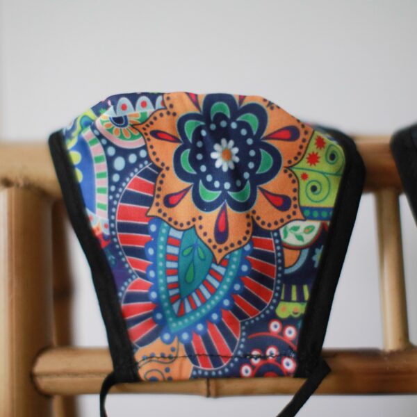 Reusable Fashion Face Mask - Funky Swirls (Adult) - Image 9