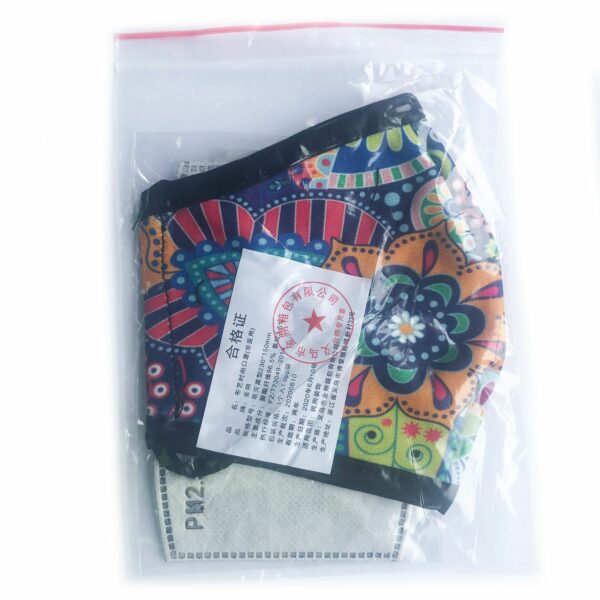 Reusable Fashion Face Mask - Flower of Life (Adult) - Image 10