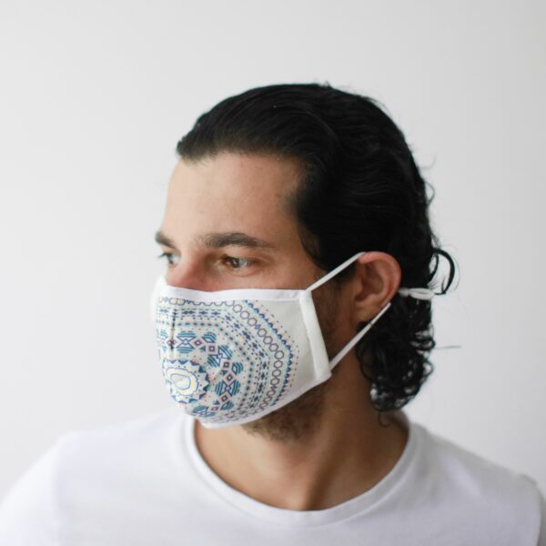 Reusable Fashion Face Mask - Aztec Tribal (Adult) - Image 6