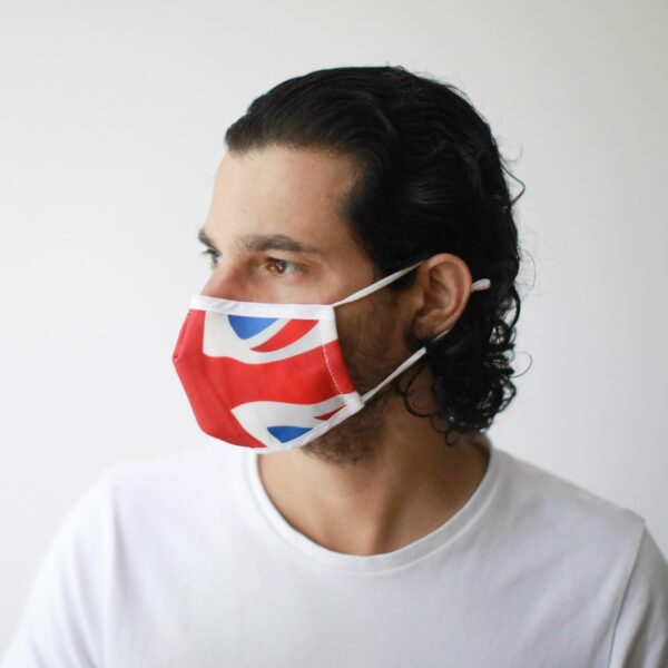 Reusable Fashion Face Mask - Union Jack (Adult) - Image 6