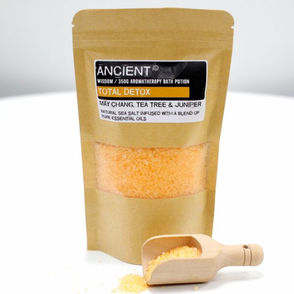 Aromatherapy Bath Potion in Kraft Bag 350g - Total Detox - Image 3