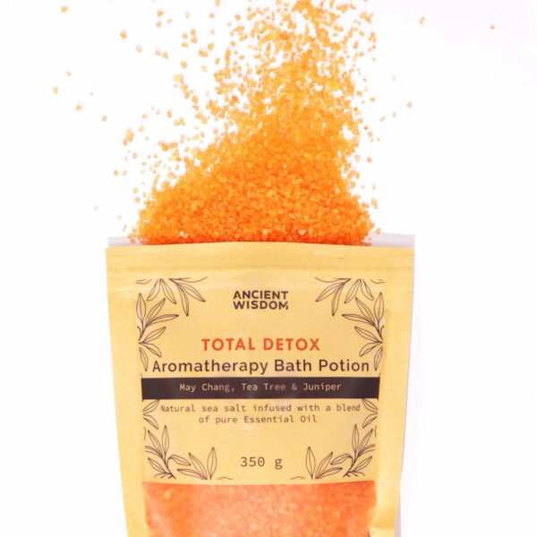 Aromatherapy Bath Potion in Kraft Bag 350g - Total Detox - Image 7